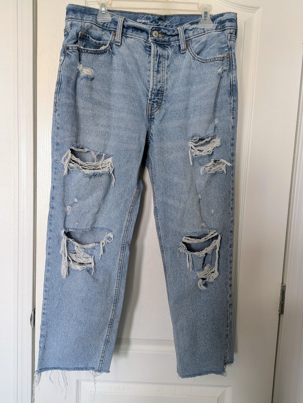 Old Navy ripped jeans